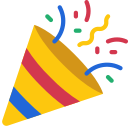 Ikona party popper